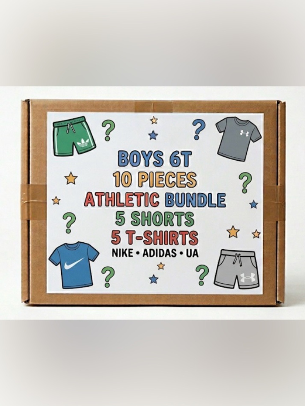 Mystery Box Boys 6T | Athletic Bundle | 10 pieces